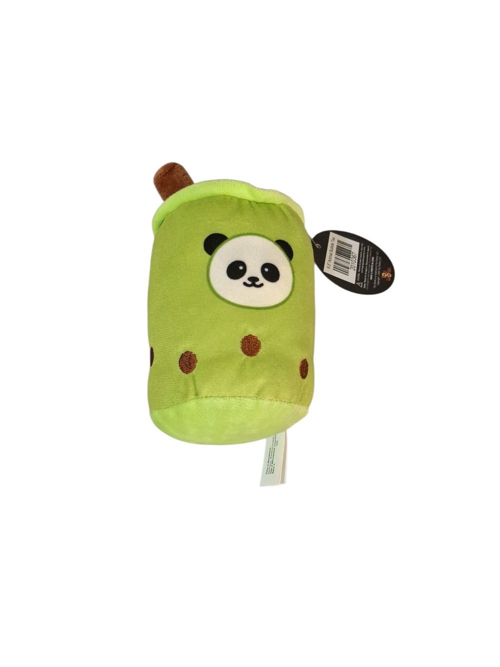 Green Panda Plush Bubble Tea Toy - Cute Squeeze Plush